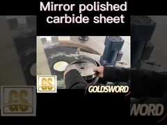 반도체 실리콘 내부 홈 상감 세공하는 합금을 위한 텅스텐 카바이드 강철 시트 100*100*1.2mm